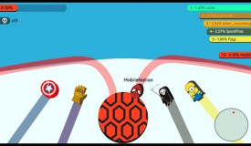 Paper.io 2 INSTANT WIN! Superhero Circles The Whole Map in Paper.io 2