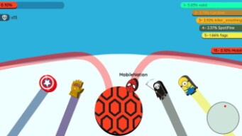 Paper.io 2 INSTANT WIN! Superhero Circles The Whole Map in Paper.io 2