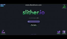 Play game  Slither Io    Part 1