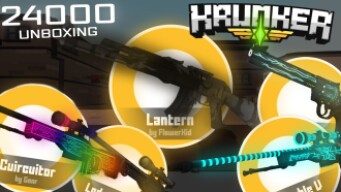 Spending 24,000KR! in Krunker.io 48 Heroic Spins