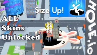 Hole.io - Win Classic Mode using 6 different Special Skins