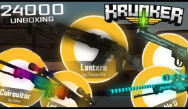 Spending 24,000KR! in Krunker.io 48 Heroic Spins