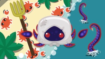 Starve.io - How To Get Gold Pitchfork & Winter Peasant In Sea Mode