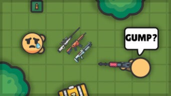 ZombsRoyale but if someone recognizes me I drop all my guns