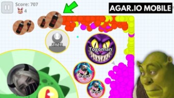 PROTECT THE MASS 30K+ TROLLING IN AGARIO MOBILE