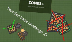 Zombs.io | Wooden base challenge