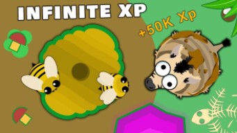 HOW to get 1M XP Under 10 MINUTES in MOPE.IO / TIPS & TRICKS TO UPGRADE IN MOPE.IO