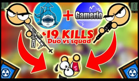 +19 KILLS in *DUO VS SQUADS* with GAMERIO in SURVIV.IO