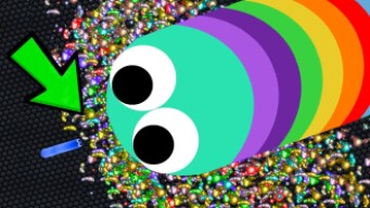 Slither.io - Small vs Giants l Slitherio Epic Gameplay