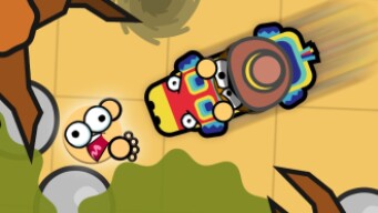 Surviv.io RIDING THE PINATA & TROLLING NOOBS IN THE DESERT UPDATE! | Surviv.io Desert Rain Trolling