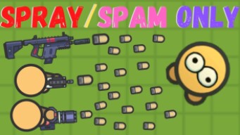 Spray/Spam  Weapons Challenge! | Zombs Royale.io