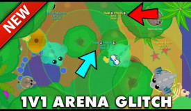 Mope.io 1v1 Arena Glitch 1 Guy In 2 Arena // Mope.io Bug