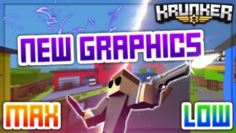 New Krunker Settings! | MAX vs LOW Graphics - Side by Side Comparison