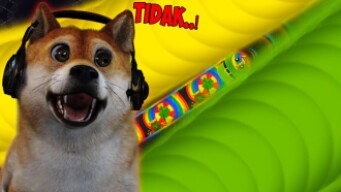 JANGAN CACING INI! KALAU GAK MAU TERKENA SIAL!! - WORMATE.IO INDONESIA