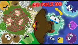 Mope.io Golden Eagle Trolling Throwing Ocean Animals In DeathLake