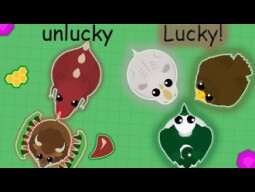 Mope.io Rhino Killed Dino Monster// Lucky Vs Unlucky Player in Mope.io