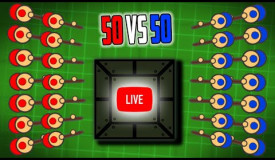 SURVIV.IO 50 vs 50 MODE -  PLAYING SQUADS WITH FANS LIVE STREAM!!