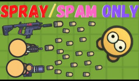 Spray/Spam  Weapons Challenge! | Zombs Royale.io