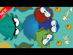 Mope.io Funny Sea monster Troll The whole ocean//Road To 1k