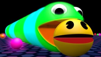 Pacman vs Slither.io