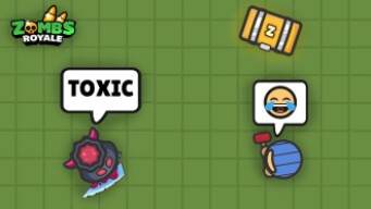 Being TOXIC to YouTubers Fans.... - ZombsRoyale.io