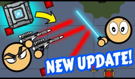 *NEW* STAR WARS UPDATE + *NEW* LASER GUN! (Surviv.io Update)