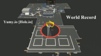 Yumy.io [Hole.io] World Record +2,480