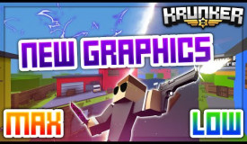 New Krunker Settings! | MAX vs LOW Graphics - Side by Side Comparison