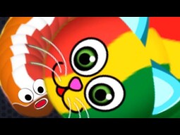 Wormate io Tiny Worm Trolling Giant Worm Epic Wormateio Best Gameplay! (Funny/Best Moments)