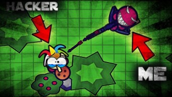 MooMoo.io | NEW EPIC STICK INSTA-KILL KILL HACKERS!! | Funny moments