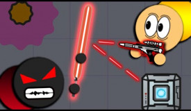 Surviv.io LIGHTSABER - Is This The Most Powerful New Melee Weapon!? (Survivio Lasr Swrds Update)