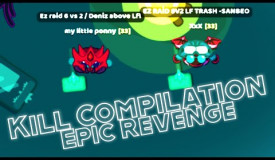 Starve.io - Kill Compilation / Epic Revenge + Ruining 600k