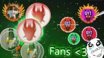 Agma.io Reverses and playing with Fans