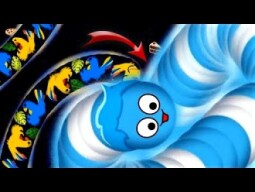 Wormate.io Tiny Strong Bad Worm Trapping Giant Worm Epic Wormateio Gameplay !(Funny/Best Moments)