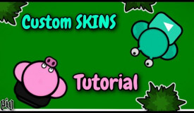 BuildRoyale.io CUSTOM SKIN TUTORIAL (NEW PIG SKIN)