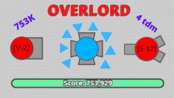 Diep.io | 753K Overlord 4 tdm - My internet is a traitor! | Tulip YT