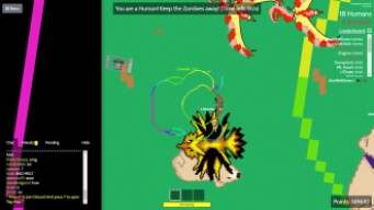 braains io hut hut + clip of playing with owner of die or juke