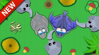 Mope.io God Mod *Elephant* Army Trolling In Mope.io//We killed Azure Bringer