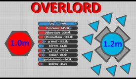 Diep.io | 1.19M Overlord ft. 1m Smasher! Double Million Denial!