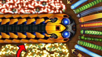 LiitleBigSnake 100.000,00 MASS! IMPOSSIBLE SNAKE TRAP in LittleBigSnake!