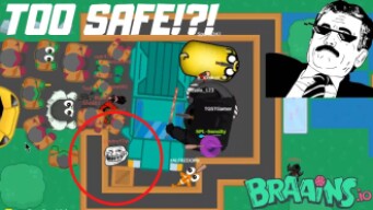 BRAAINS.IO | BEST SAFE HIDING SPOTS + FUNNY MOMENTS | AWESOME EDITS