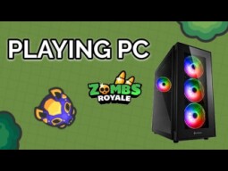 Playing PC for the first time! | ZombsRoyale.io