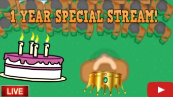 1 YEAR SPECIAL BRAAINS.IO STREAM! | NEW GRAPHICS CARD! COME JOIN ME | SERVER: EU-1