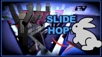 How to Slidehop in (Krunker.io) Bhop Fast!