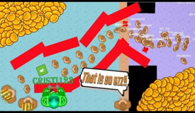 Last To Stay Alive in The Parkour Wins 1000 Coins $$ In Braains.io (Modd.io)