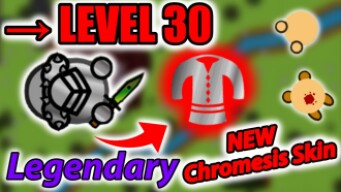 UNLOCK NEW CHROMESIS SKIN LEVEL 30 SURVIVR PASS 2 LOADOUT | SURVIV.IO