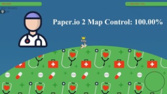 Paper.io 2 Map Control: 100.00% [Doctor]