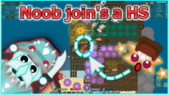 When a Noob join's a HS - Starve.io