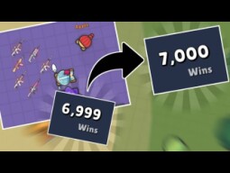 Getting a fans 7000th Win in ZombsRoyale.io