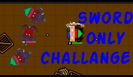 *sword only * challange in fightz.io